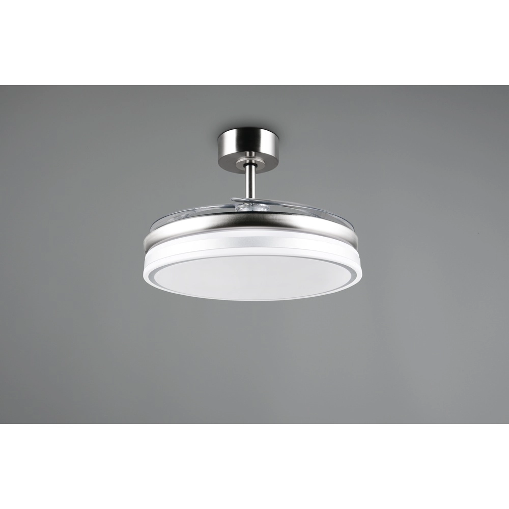 Ventilator Volda nikkel Ø 106cm Trio 4017807689075