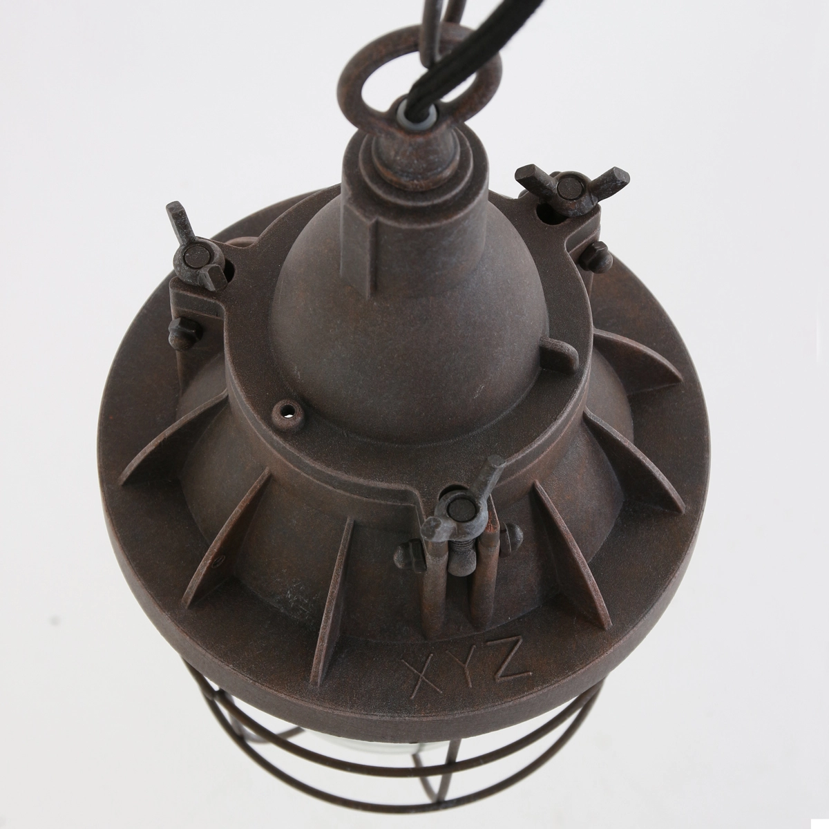 Landelijke hanglamp Mistral 17cm antiek bruin Steinhauer 8712746111835