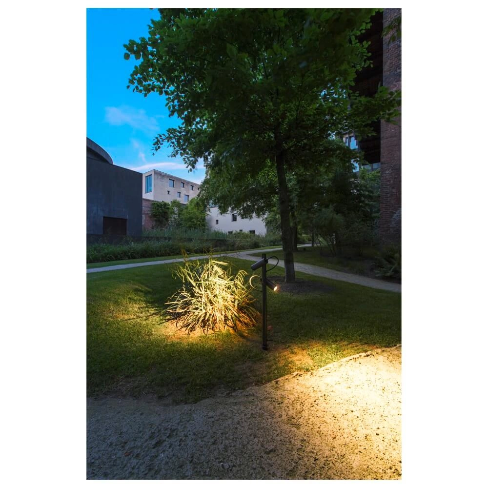 Smalle led spot Helia dubbel op spie SLV 4024163289948