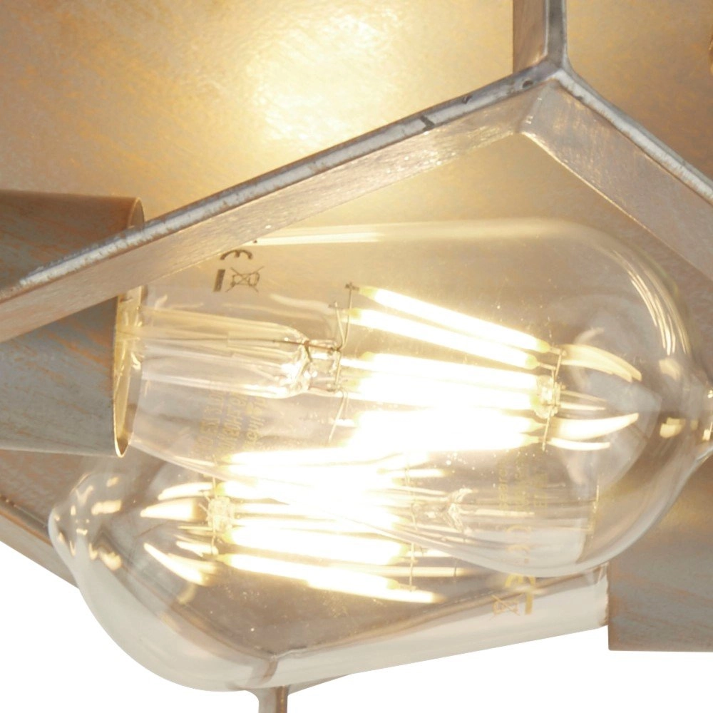 Landelijke plafondlamp Heaton Searchlight 5053423135106