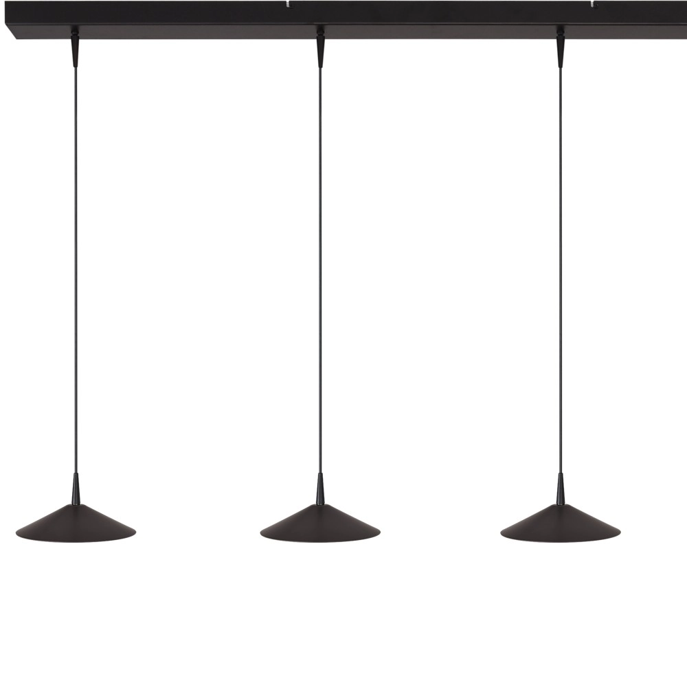 4-lichts hanglamp Ceppo zwart Ø 18cm Masterlight 8718121352060
