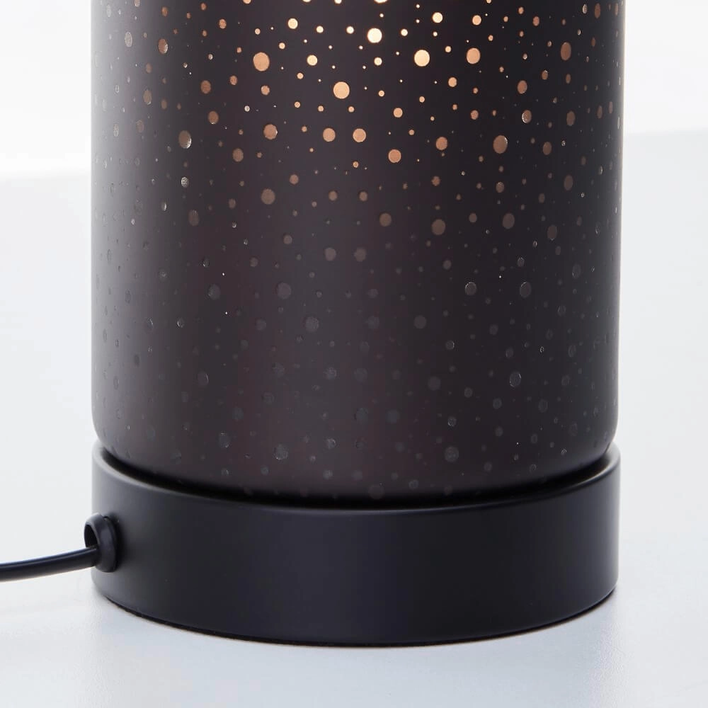 Tafellampje Scarlett zwart Brilliant 4004353438202