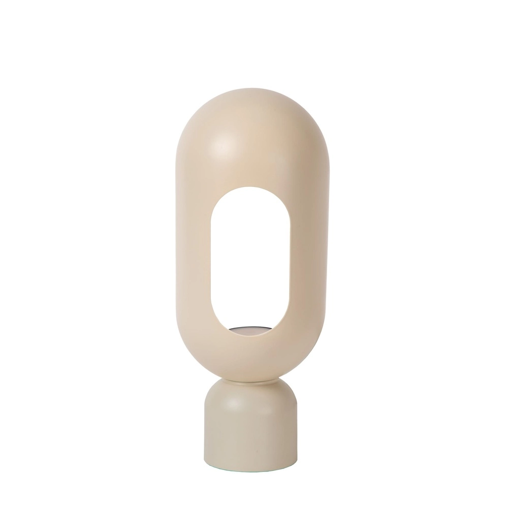 Tafellamp Barris taupe