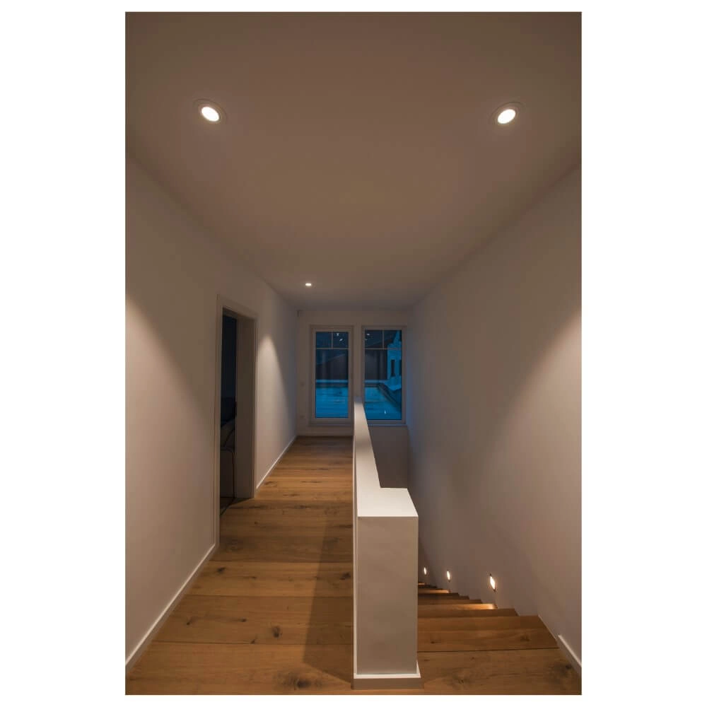 Inbouwring New Tria 75 rond wit - zonder fitting SLV 4024163276474