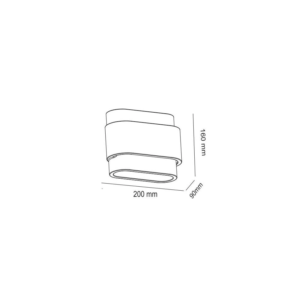 Unieke wandlamp Metz wit Artdelight 8720701103122