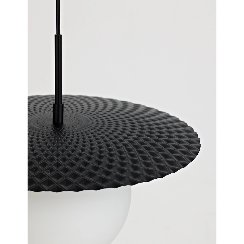 Hanglamp Obbit zwart Ø 38cm Lyora 5212017427731