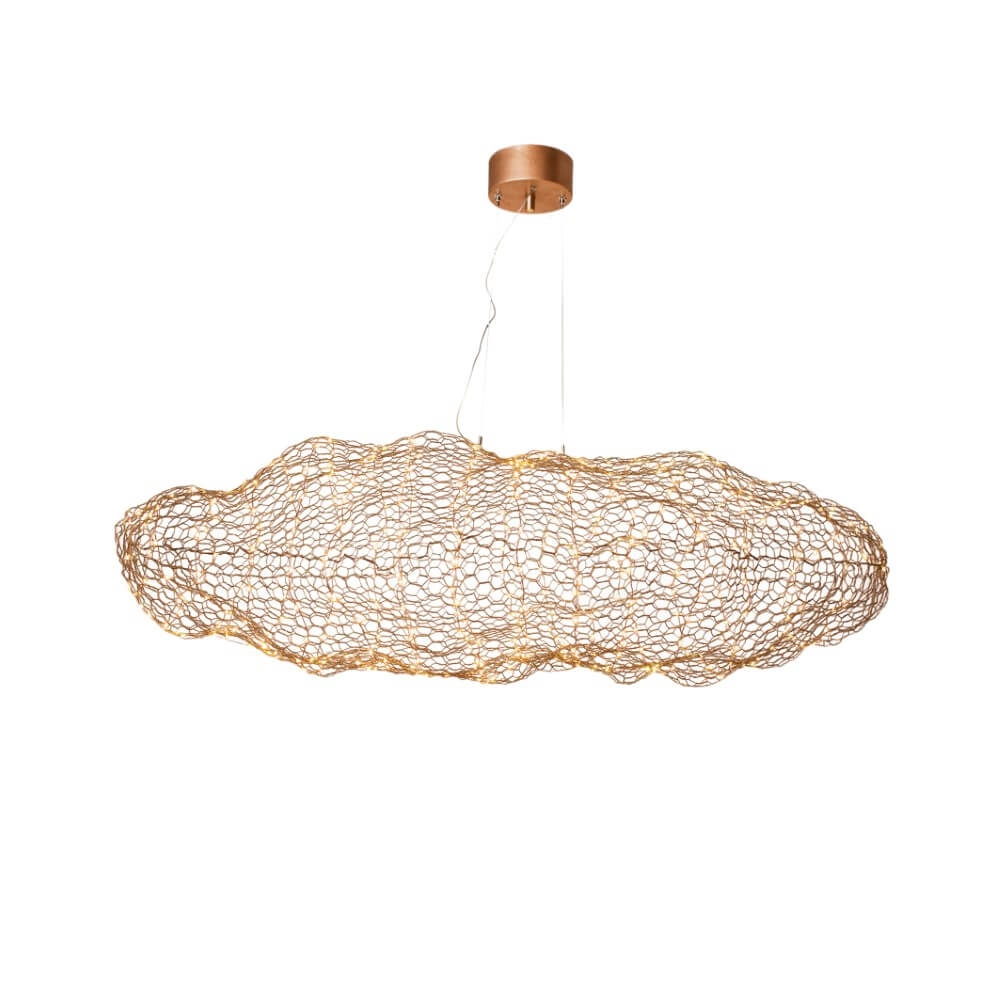 Hanglamp Hayden goud 40cm