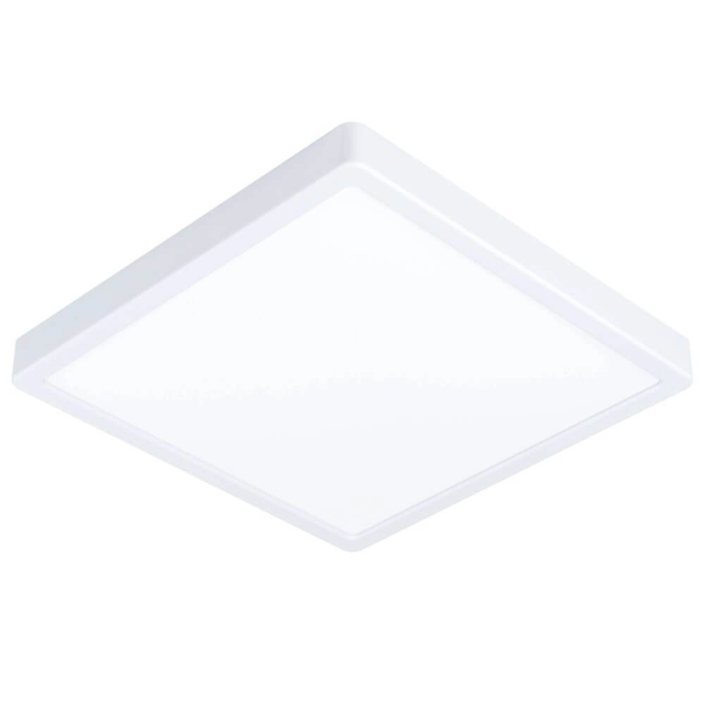 Witte plafonnière Fueva 5 28,5 bij 28,5cm