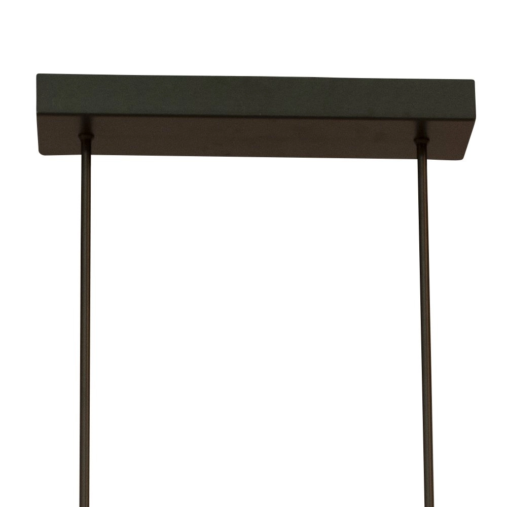 Zwarte hanglamp Real 3 160cm met goud Masterlight 8718121216331