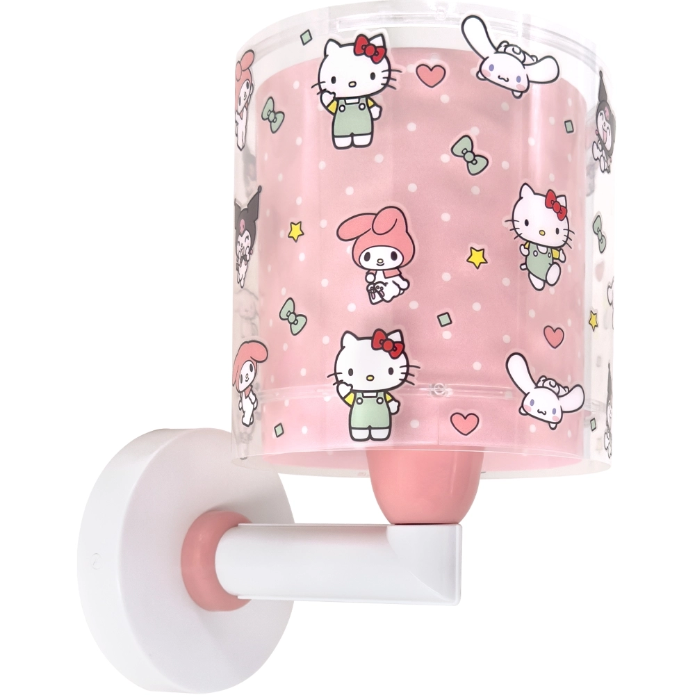 Wandlamp Hello Kitty & Friends roze Wandlamp Hello Kitty & Friends roze
