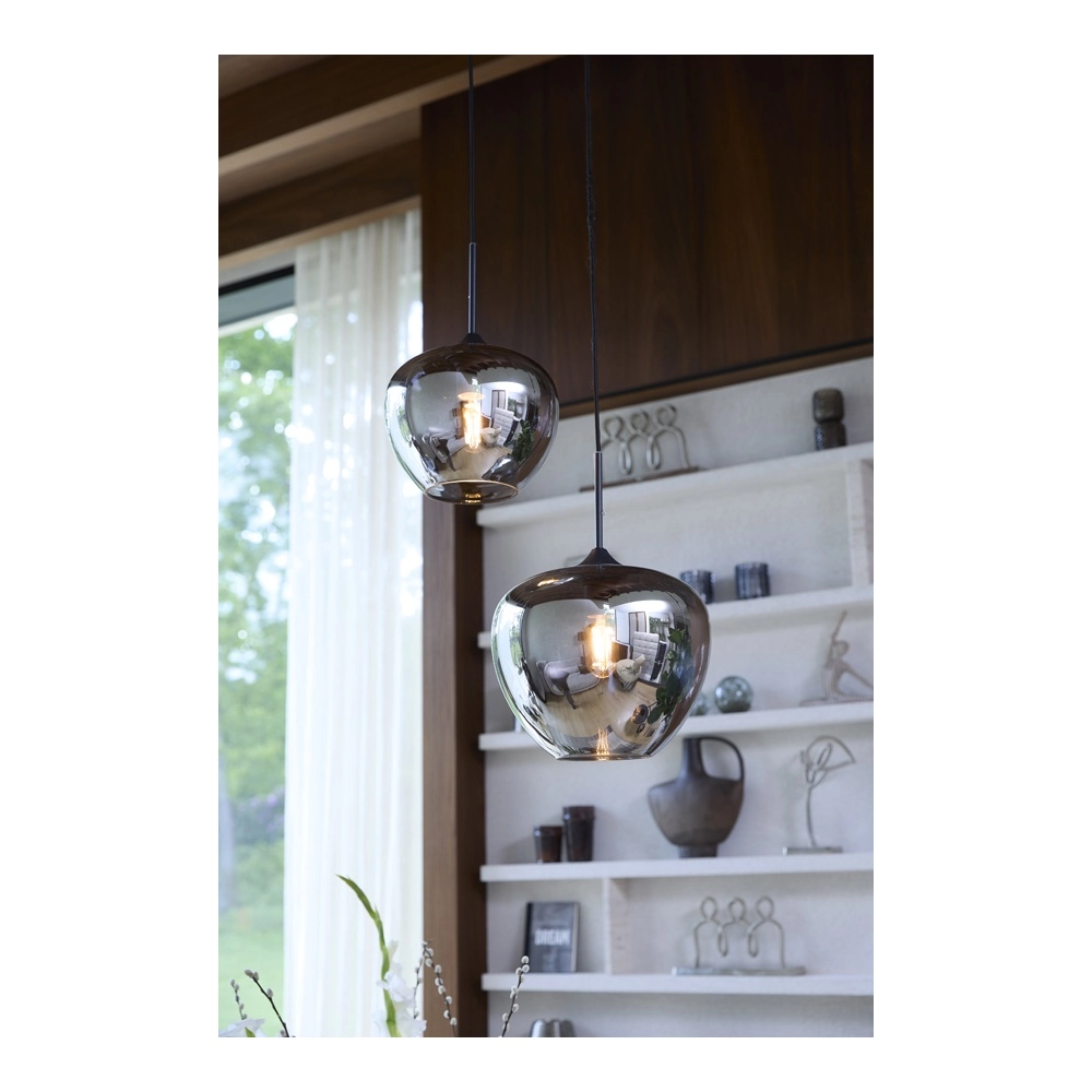 Hanglamp Mayson Ø 30cm smoke Light & Living 8717807614171