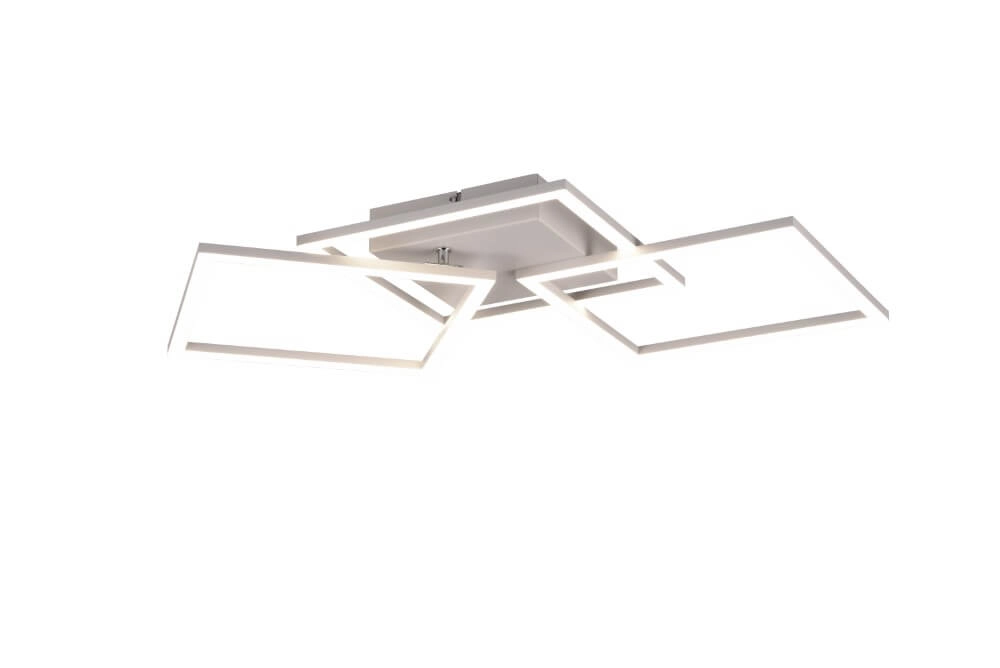 Witte plafondlamp Trail design Trio 4017807577105