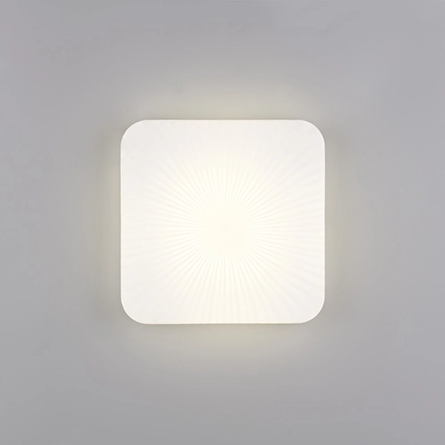 Vierkante plafonniere Mandria II wit Trio 4017807640335