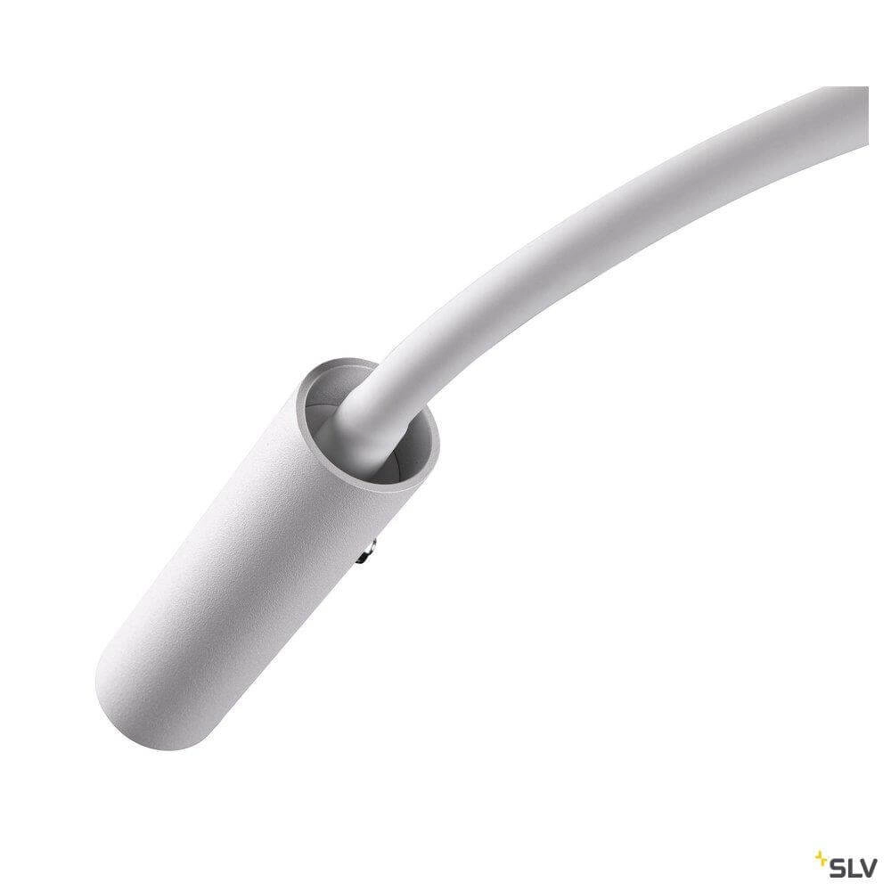 Flexibele bed lamp Karpo Goose wit SLV 4024163262361