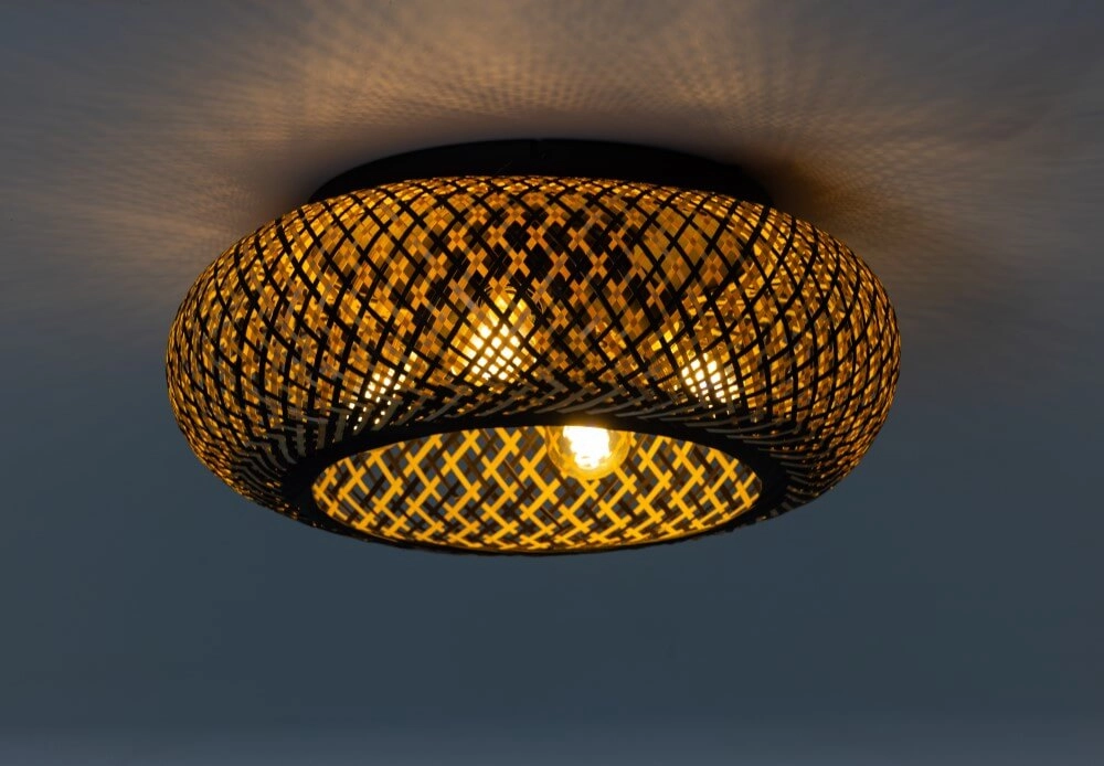 Landelijke plafondlamp Otis Ø 50cm ETH 8720195308096