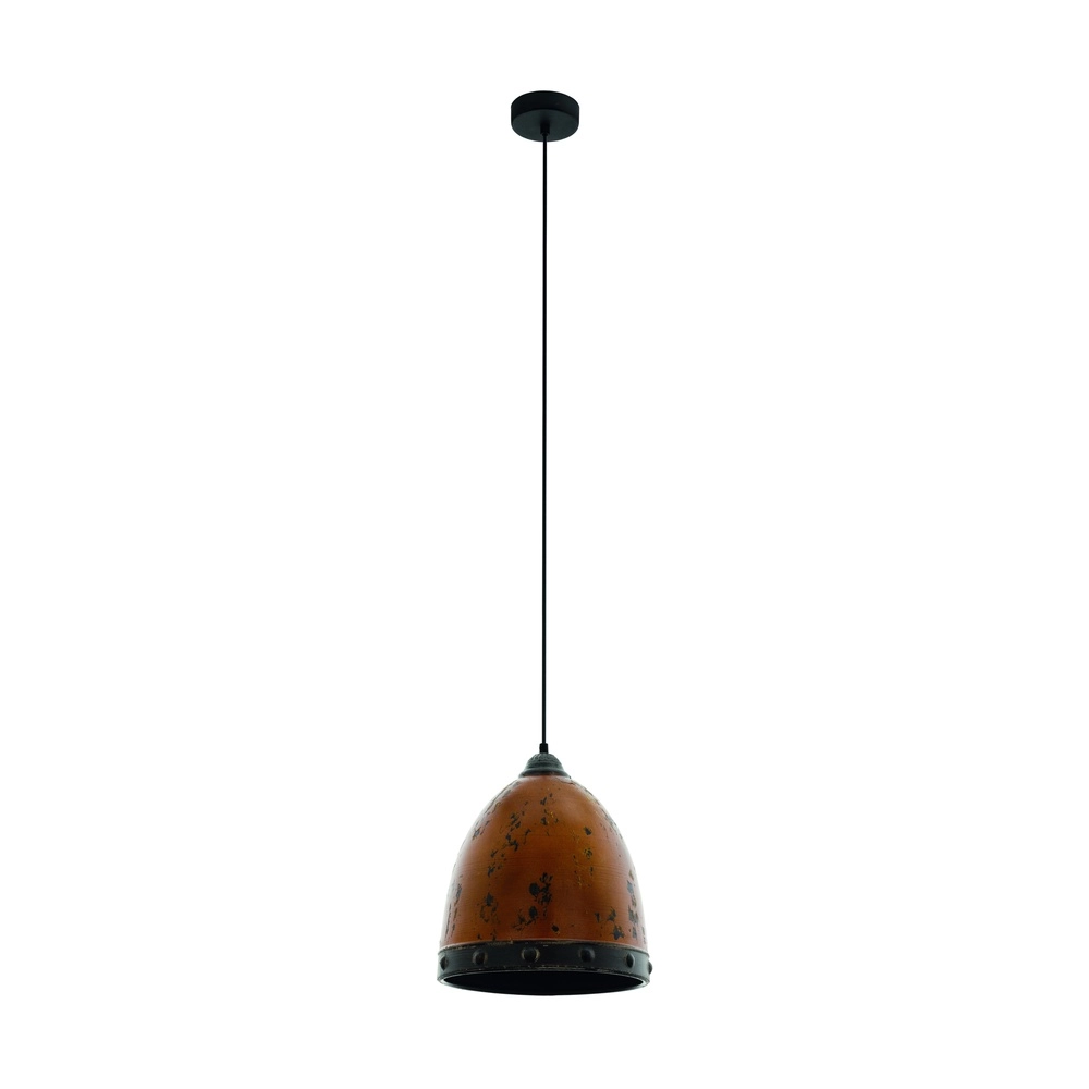 Klassieke hanglamp Redhill Ø 31,5cm bruin