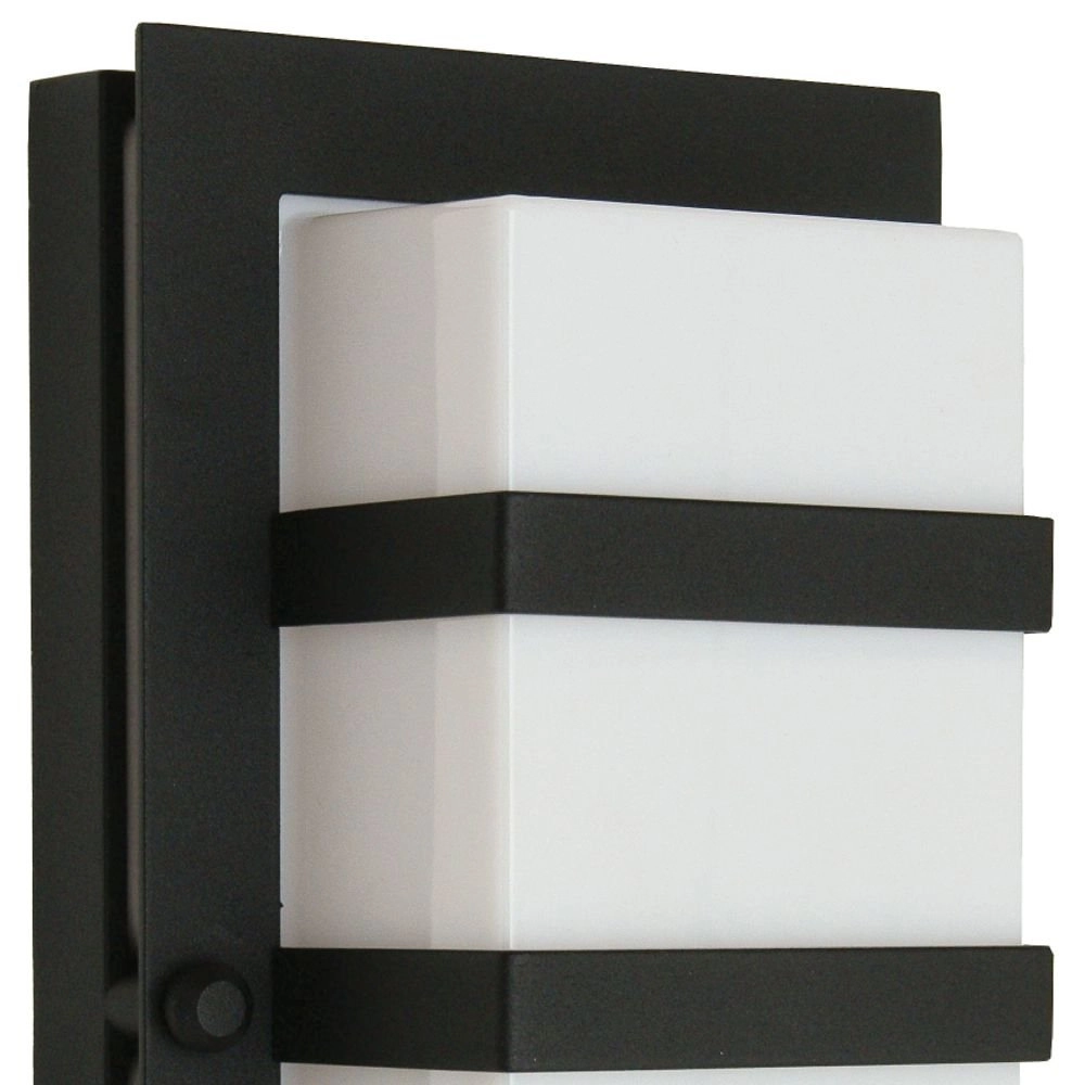Moderne wandlamp Vista zwart Franssen 7042898606066