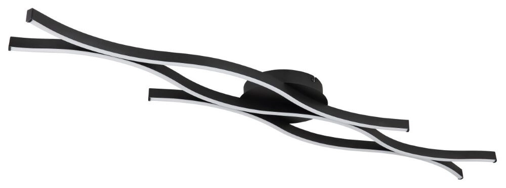 Plafondlamp Geronimo zwart Globo 9007371457038