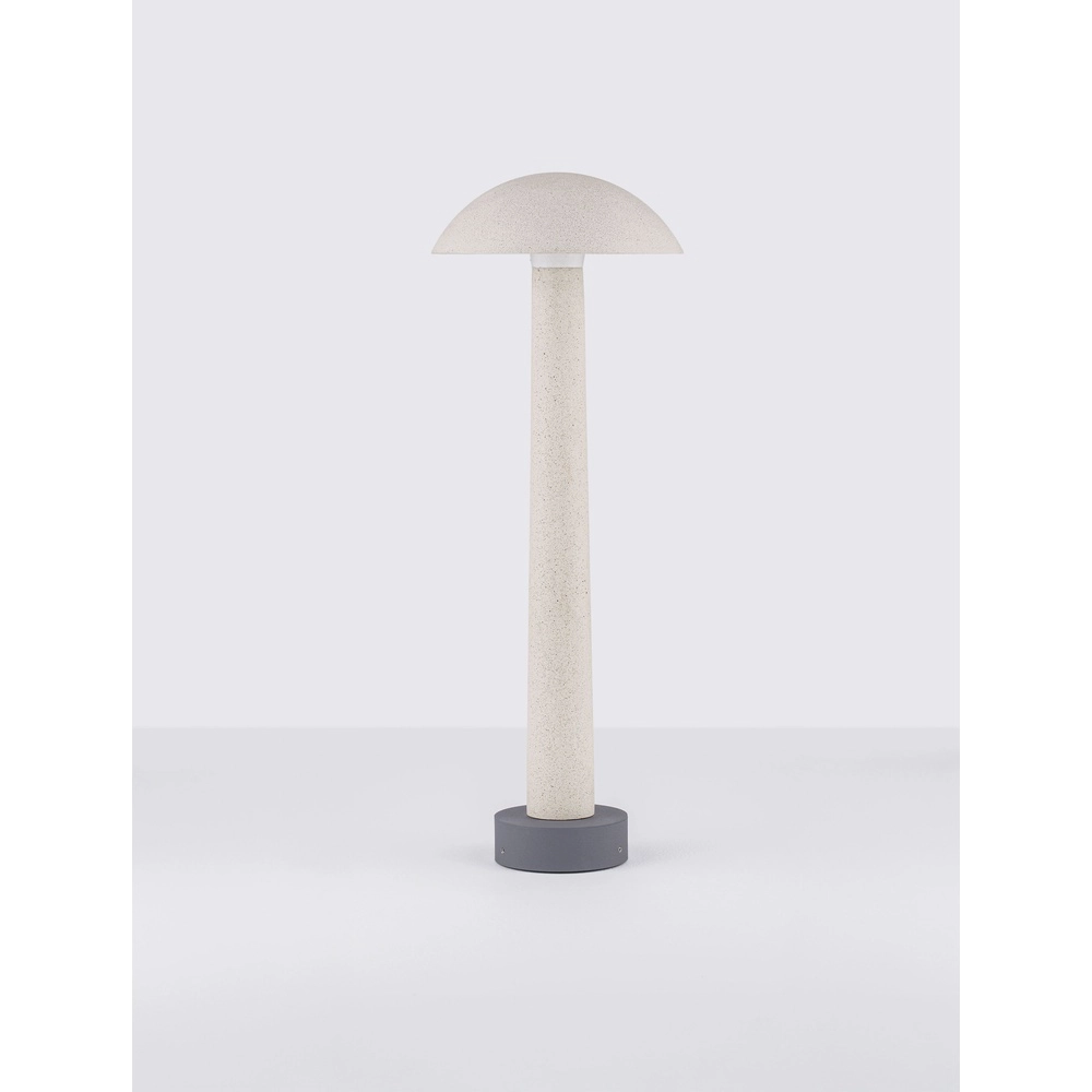 Ronde tuinlamp Tura wit 55cm Lyora 5212017471543