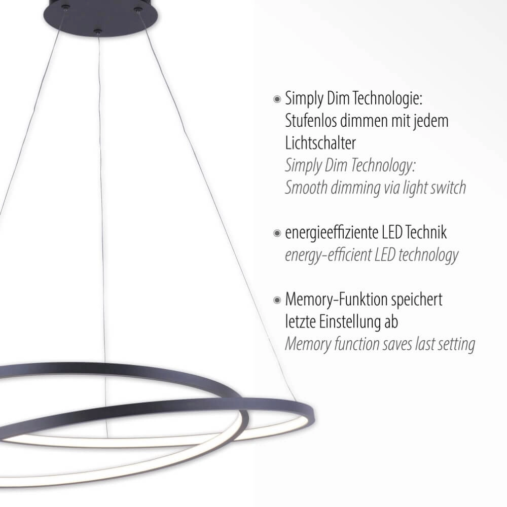 Hanglamp Roman design Paul Neuhaus 4012248324028