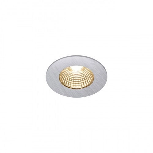 Ronde inbouwspot Patta 8cm - 7,3w - 1800-3000K metaalgrijs