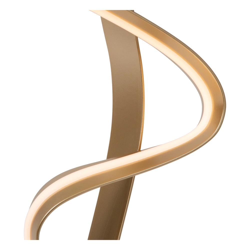 Tafellamp Lambada krul goud Premium by Lucide 5411212520876