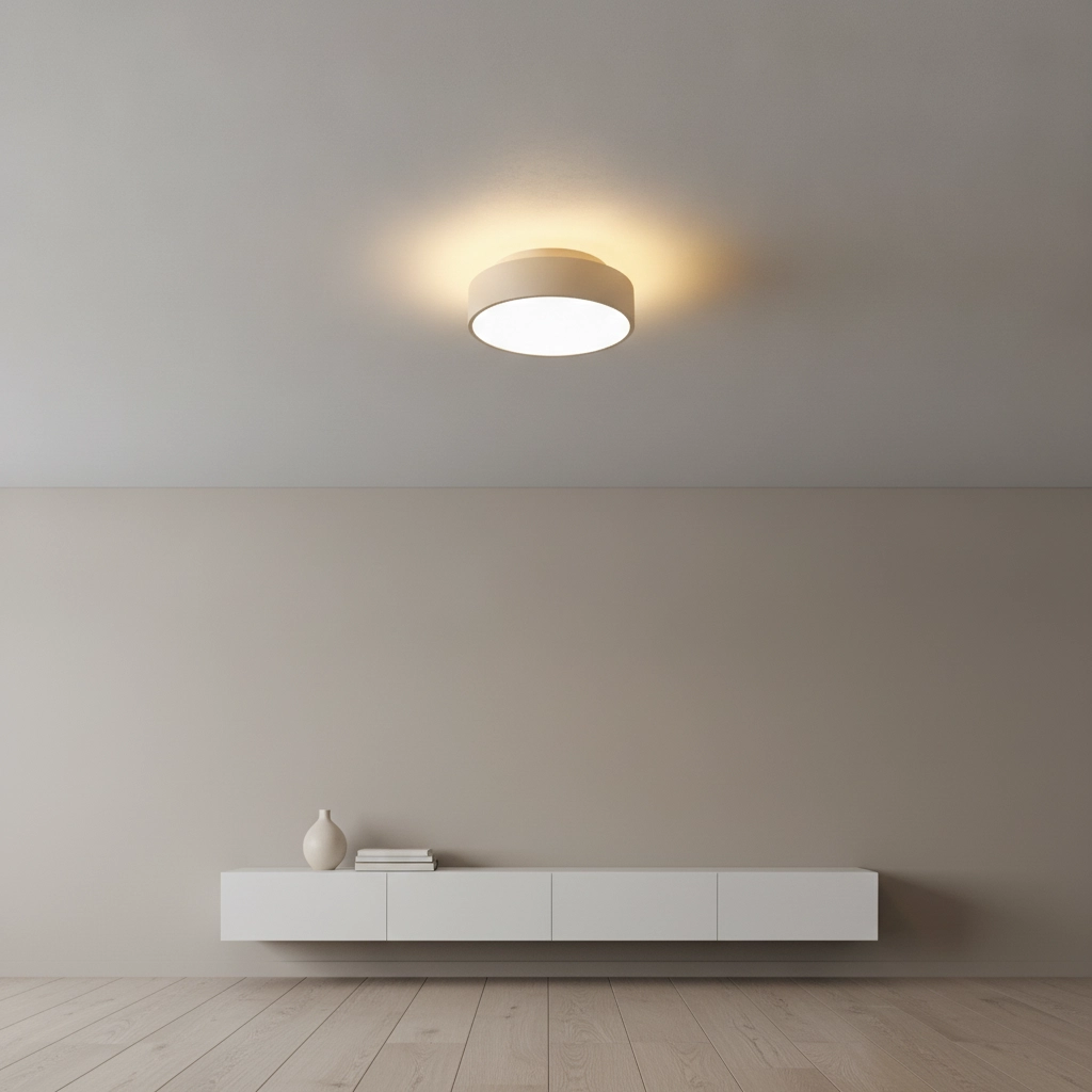 Plafondlamp Chicago Ø 15cm champagne