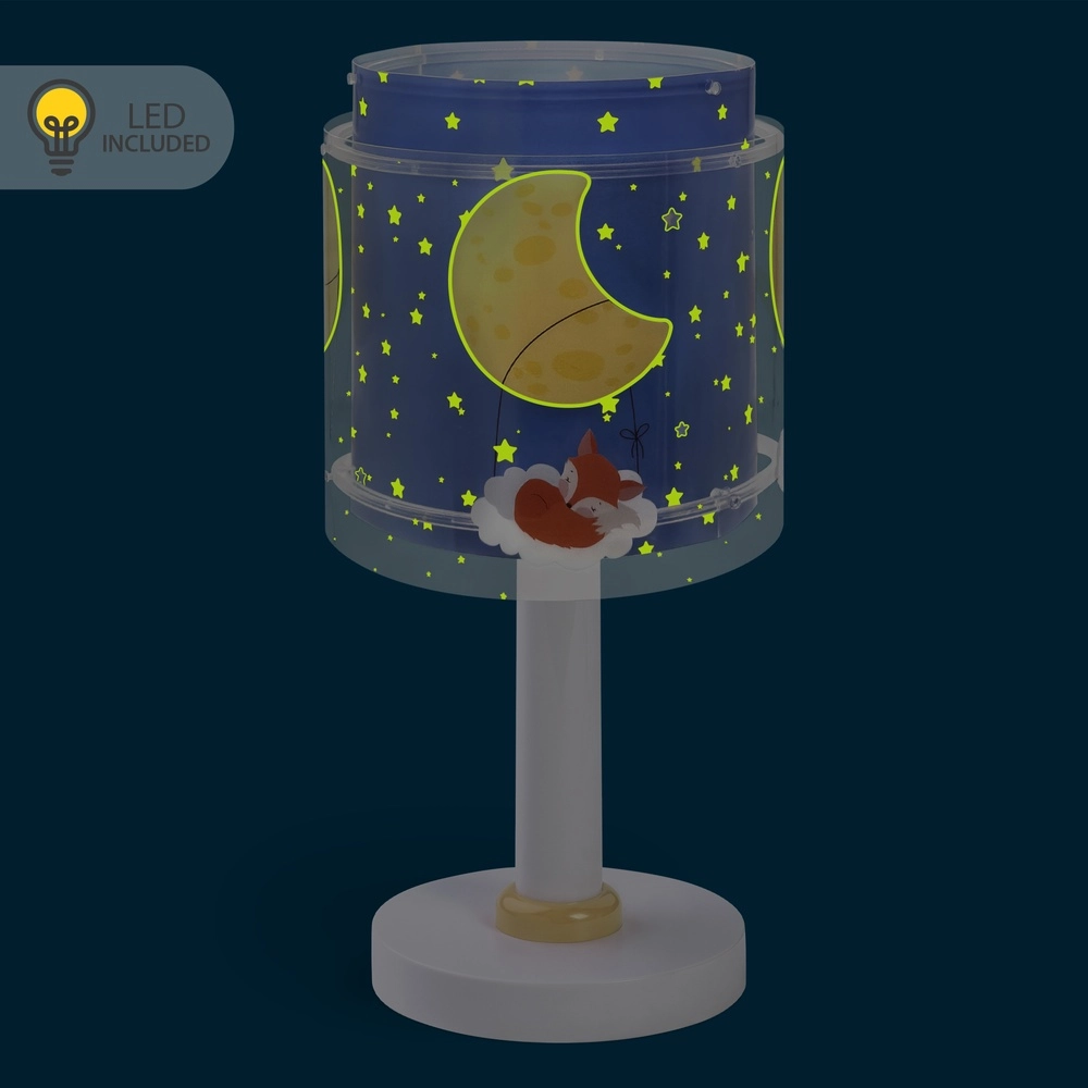 Kinderkamer tafellamp Moon Dreams blauw Dalber 8420406766317
