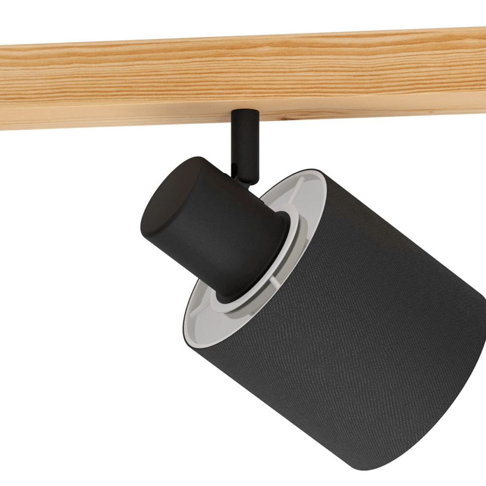 Houten plafondlamp Batallas Eglo 9002759994914