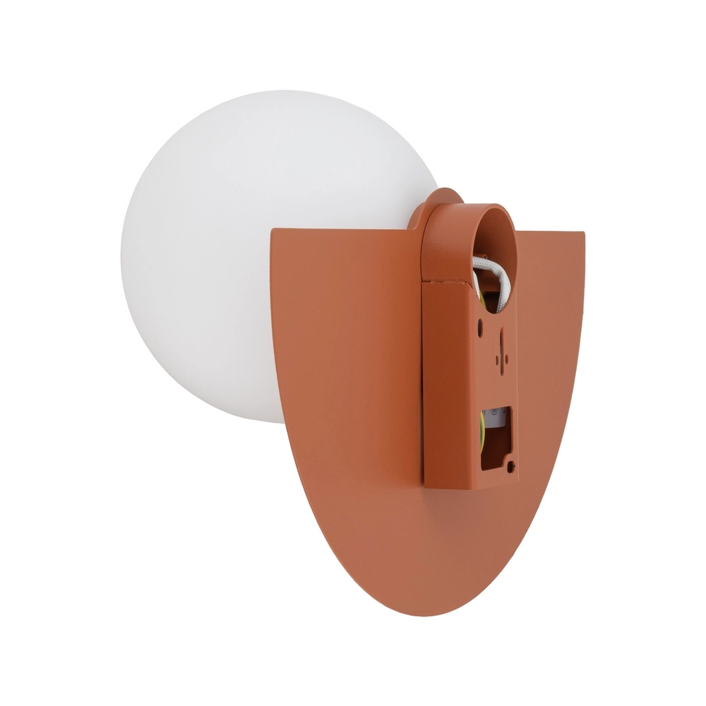 Wandlamp half Saturn terracotta Lyora 5903139126007
