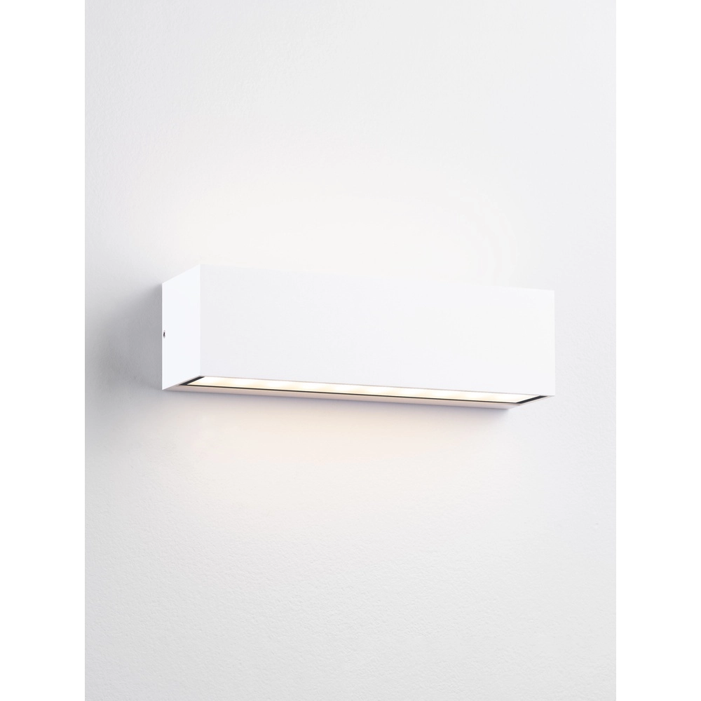 Witte wandlamp Flora design