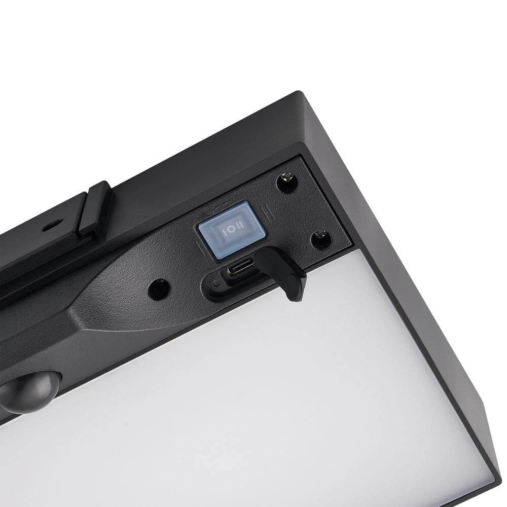 Solar wandlamp Monay zwart rechthoek Nordlux 5704924023538