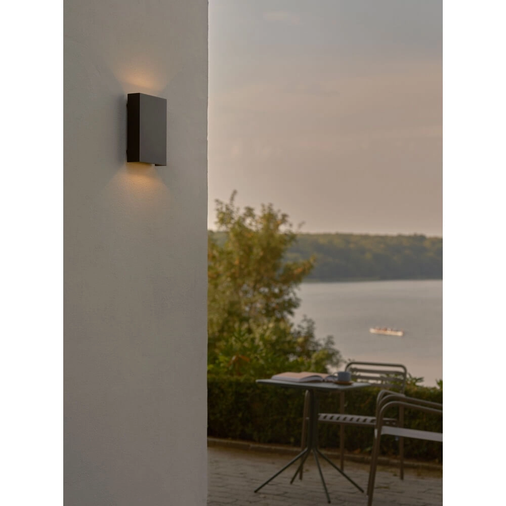 Wandlamp zwart Fold breed voor aan de kust Nordlux 5704924023736