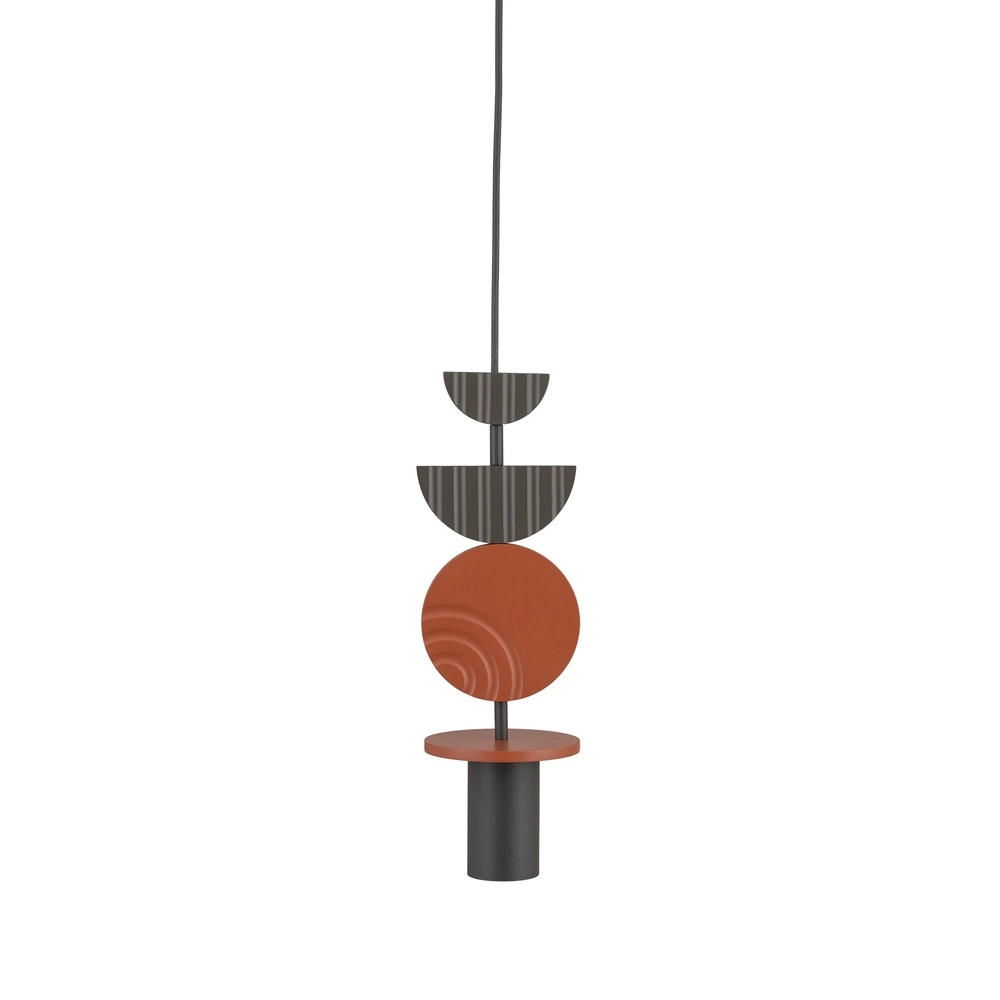 Unieke hanglamp Drops Color umbra grijs Lyora 5903139111966