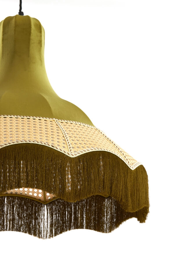 Tiffany hanglamp Mizia groen Ø 60cm Light & Living 8717807758554