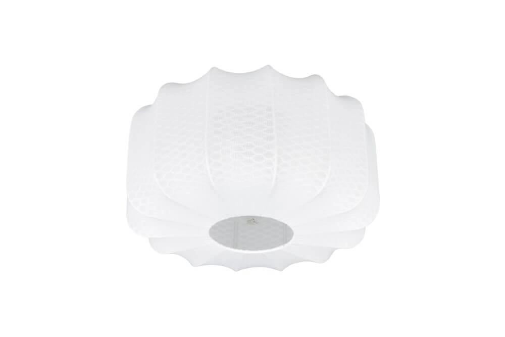 Witte design plafondlamp Madleine Ø 40cm Trio 4017807638257
