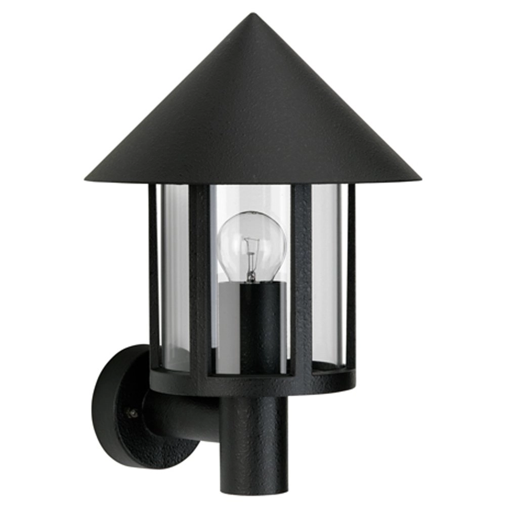 Buitendeur lamp Toit 37cm - zwart