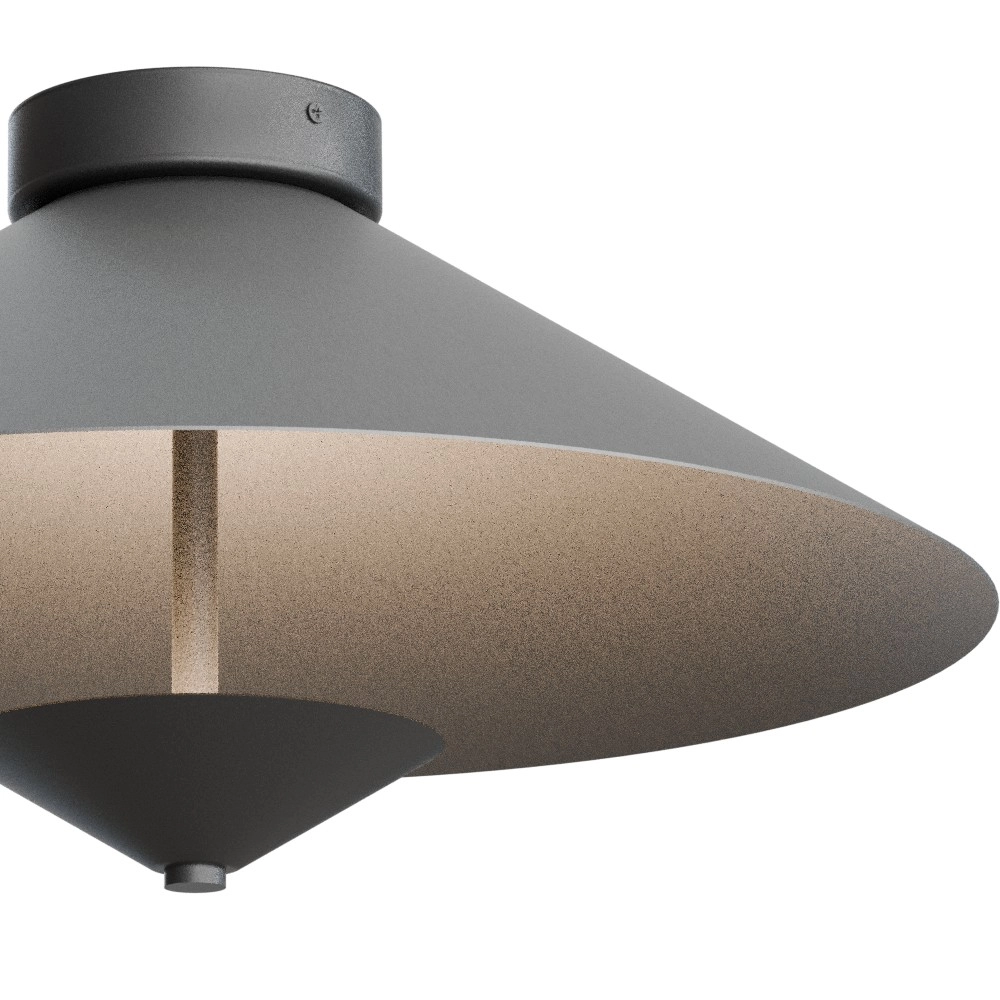 Plafondlamp Ceppo zwart Ø 45cm Masterlight 8718121398150