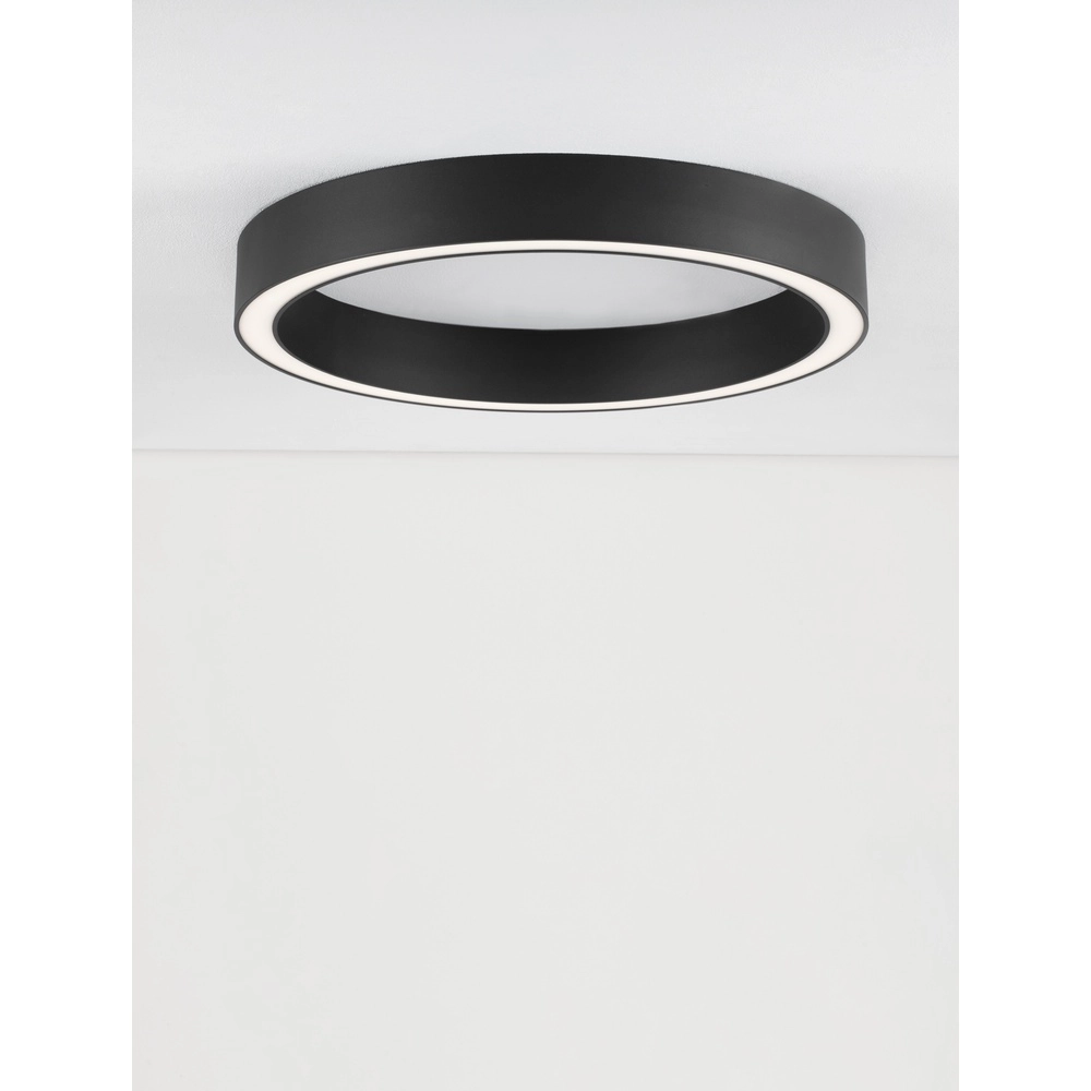 Design ceiling lamp Sting black Ø 60cm Lyora 5212017437471