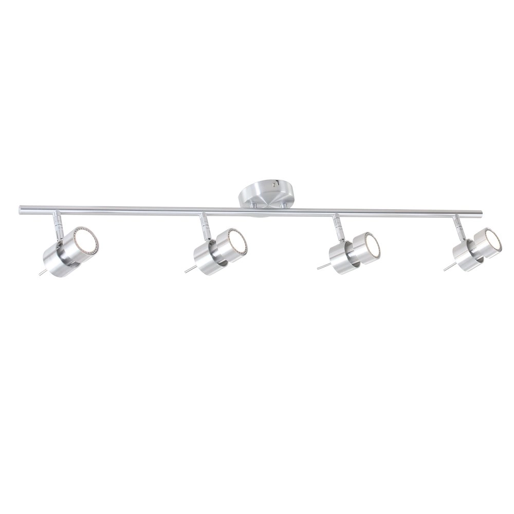 Plafondspot Natasja Led 4-lichts grijs Plafondspot Natasja Led 4-lichts grijs