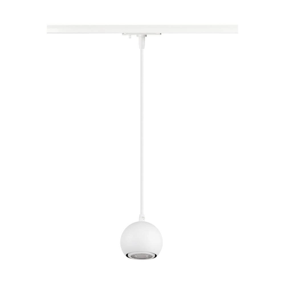 Hanglamp voor rail Light Eye 90 wit 1-fase Ø 9cm SLV 4024163295574