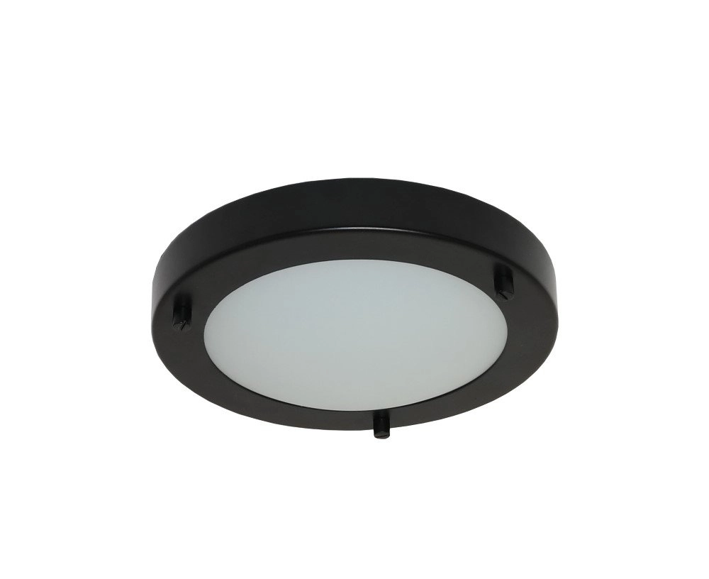 Led plafonnière Yuca Ø 30cm zwart Artdelight 8719831735242