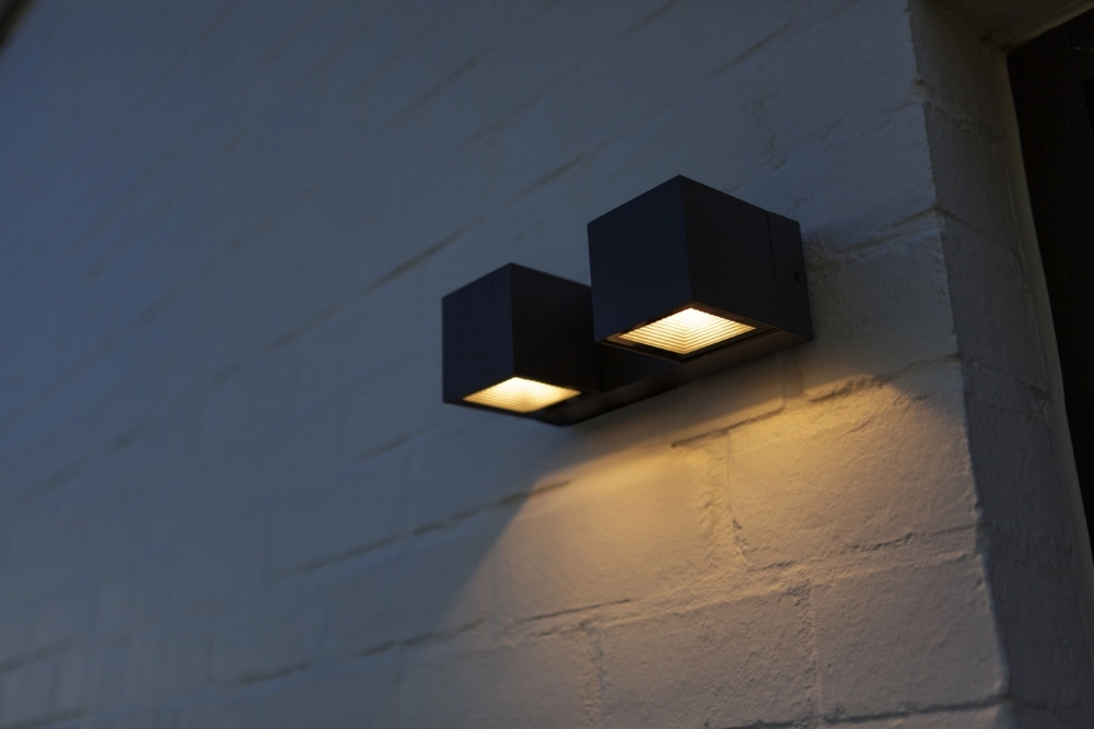 Design wandlamp Fari grijs Lutec 6939412018249