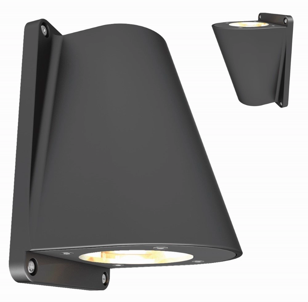 Downlighter Gevel antraciet Downlighter Gevel antraciet