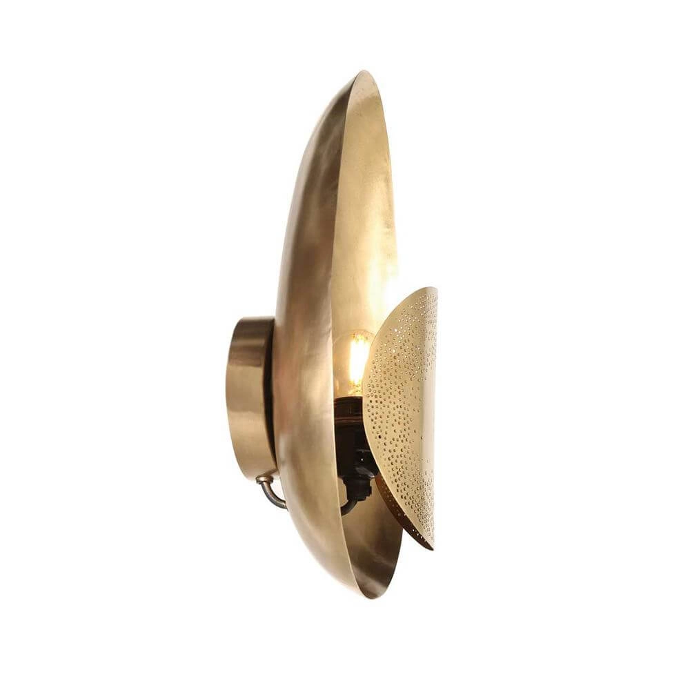 Ovale wandlamp Brass brons Steinhauer 8712746171655