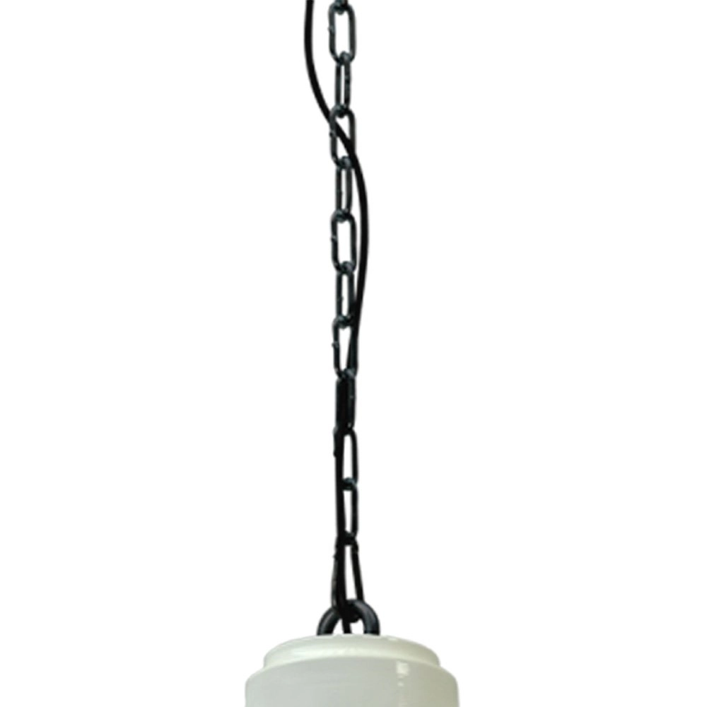 Retro industrie hanglamp Industria 58 wit met zwart Masterlight 8718121237480