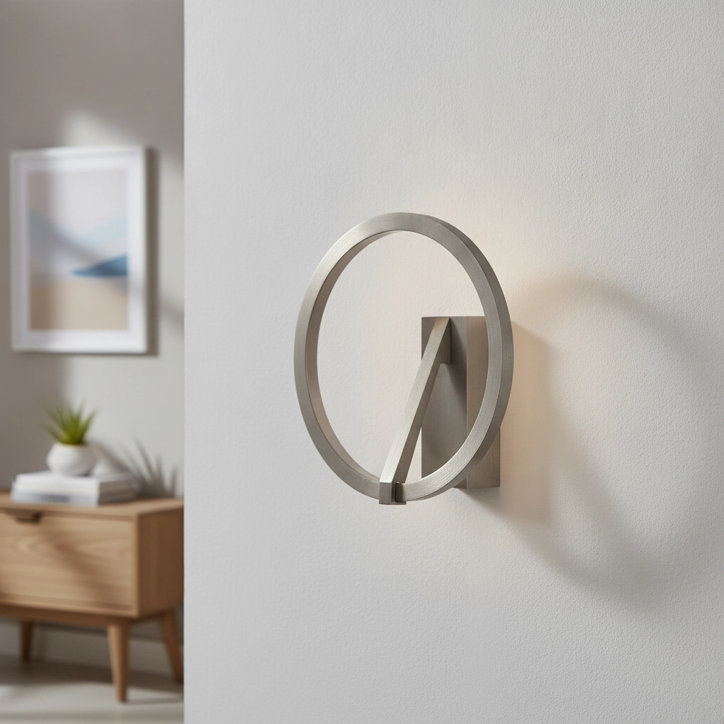 Design wandlamp Tilia nikkel