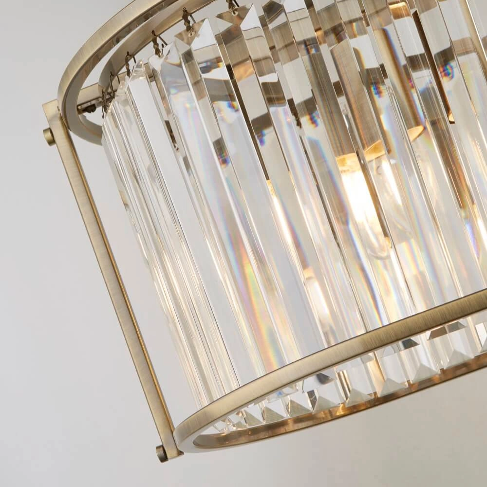 Klassieke hanglamp Victoria 78cm x 30cm Searchlight 5053423206912