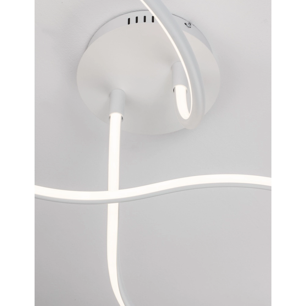 Plafondlamp Fungo krul wit Lyora 5212017419897