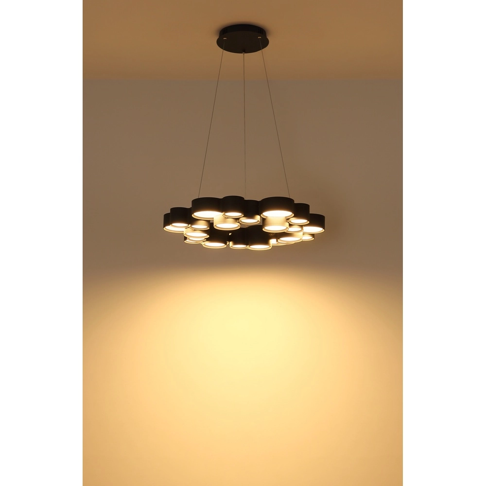 Design hanglamp Darla zwart Globo 9007371592463